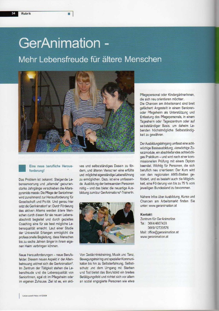 Lebenswelt Heim - Heft 41/März 2009